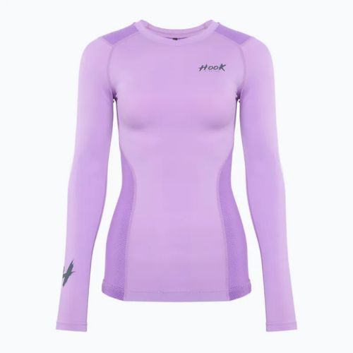 Women's Rashguard HOOK FIGHTING Base violet