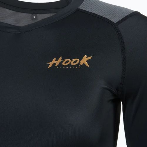 Women's Rashguard HOOK FIGHTING Base black