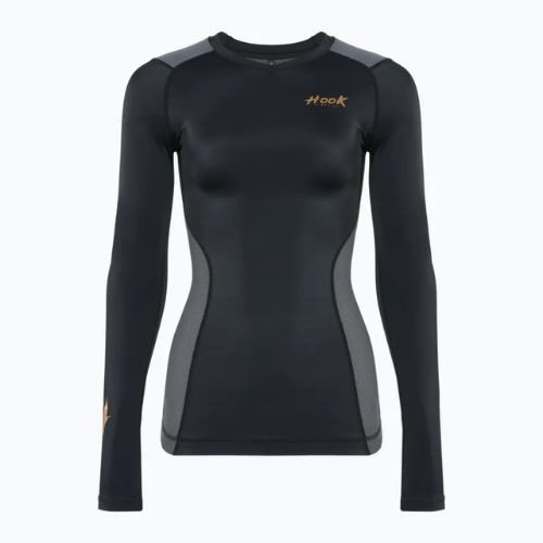 Women's Rashguard HOOK FIGHTING Base black