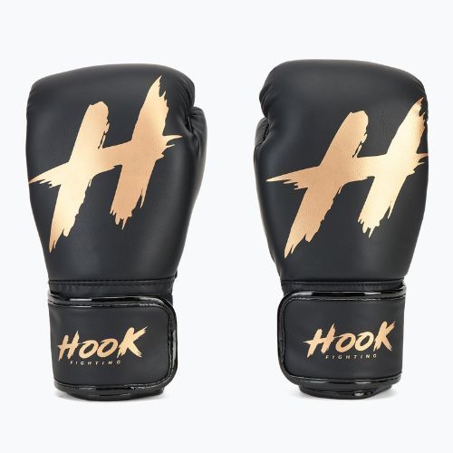 HOOK FIGHTING Ready To Spar boxing gloves black