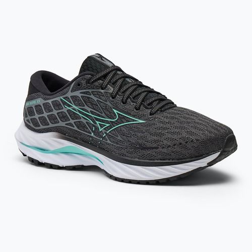 Women's running shoes Mizuno Wave Inspire 20 D Wide iron gate/dusty jade green/black