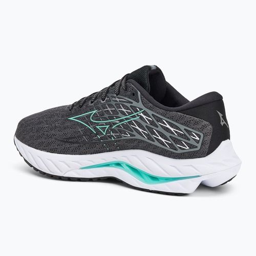 Women's running shoes Mizuno Wave Inspire 20 D Wide iron gate/dusty jade green/black
