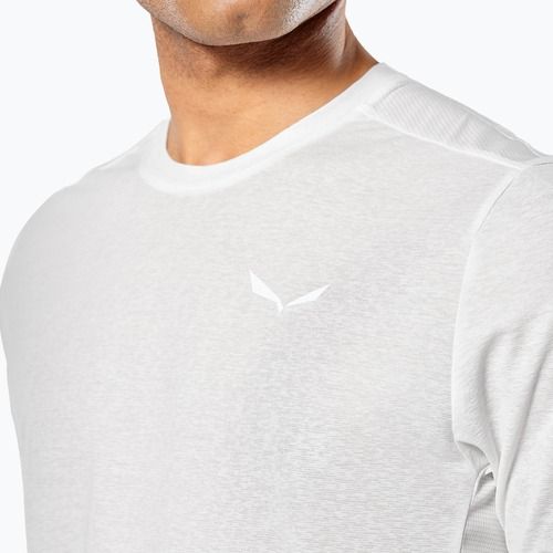 Men's Salewa Puez HYB Dry T-shirt white