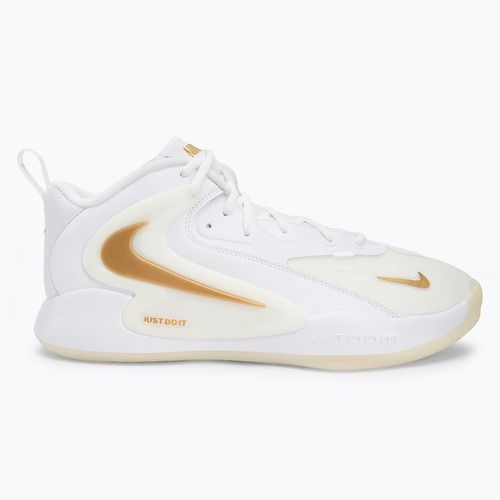 Nike React Hyperset 2 shoes white/white/metallic gold
