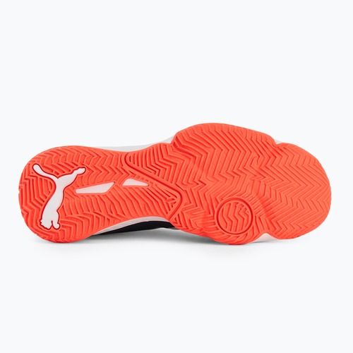 PUMA Eliminate Turbo handball shoes parisian night/ puma white/ glittering red