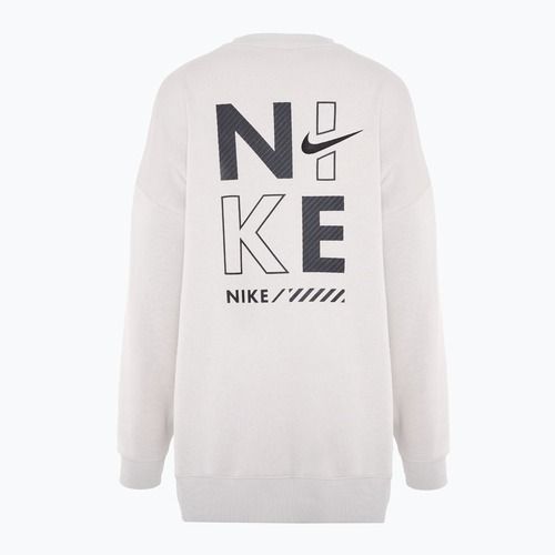 Women's Nike Sportswear Oversized Crew-Neck sweatshirt light iron ore