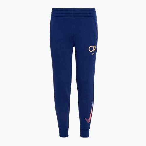 Nike CR7 Club Fleece children's trousers blue void/metallic gold