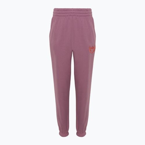 Nike Sportswear Club Fleece children's trousers plum dust/light wild mango
