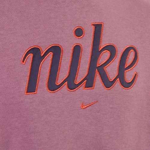 Children's Nike Sportswear Club Fleece plum dust/light wild mango sweatshirt
