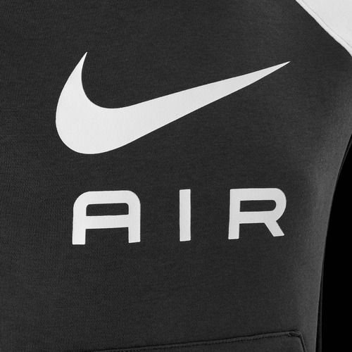 Children's Nike Air Hoodie anthracite/black/white/white