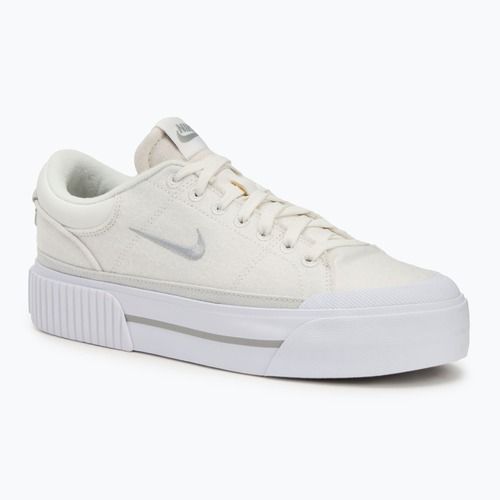 Nike Court Legacy Lift women's shoes summit white/white/phantom/light smoke grey