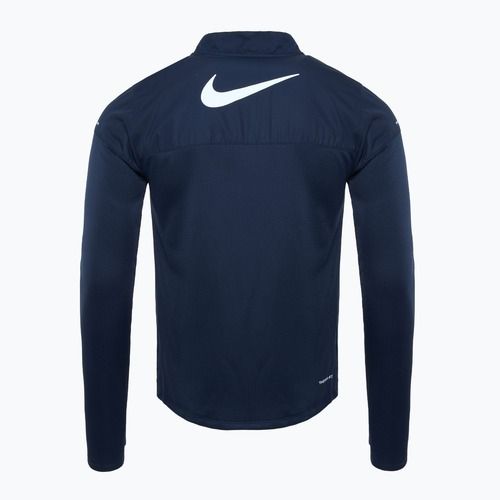 Men's Nike Sphere Element Therma-FIT 1/2 Zip obsidian running sweatshirt