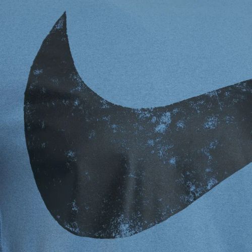 Men's Nike Hyverse Swoosh Dri-Fit T-shirt aegean storm/black