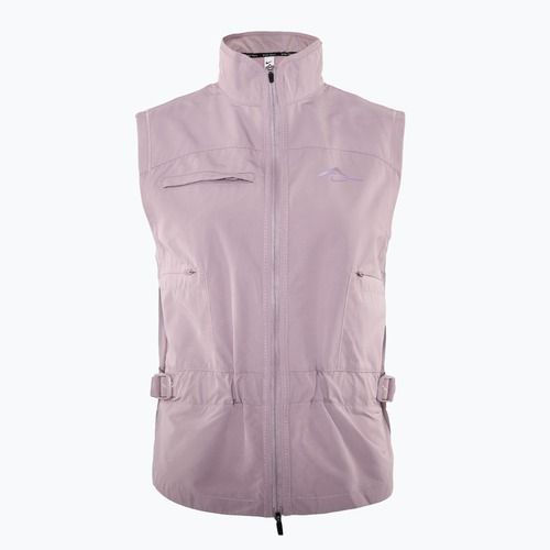 Nike Trail Repel women's running gilet light violet ore/red sepia