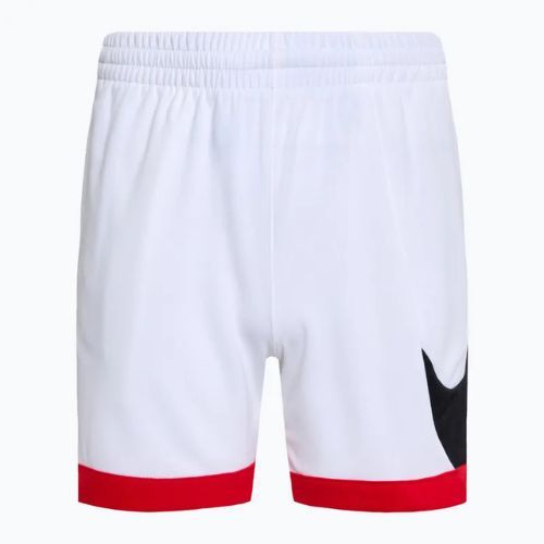 Nike Dri-Fit Multi+ children's training shorts white/black/university red