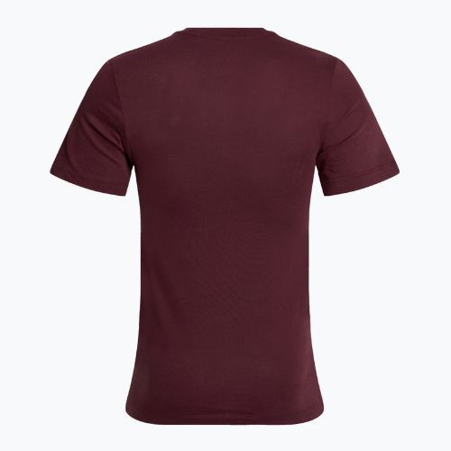 Men's Nike Dri-Fit UV burgundy crush running shirt