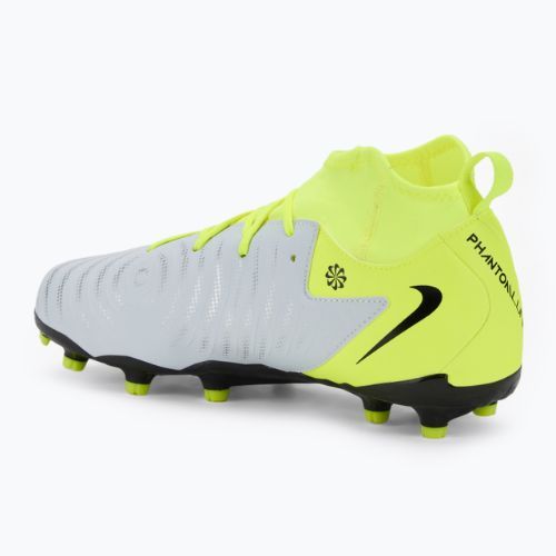 Nike Phantom Luna 2 Academy FG/MG metallic silver/volt/black children's football boots