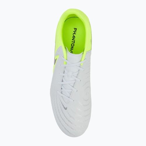 Men's Nike Phantom GX 2 Academy football boots metallic silver/volt/black