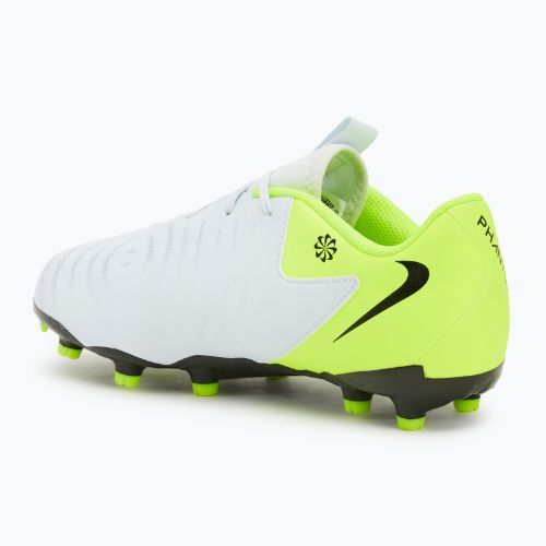 Nike Phantom GX 2 Academy FG/MG metallic silver/volt/black children's football boots
