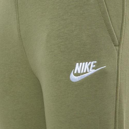 Nike Sportswear Club Fleece children's trousers oil green/oil green/white