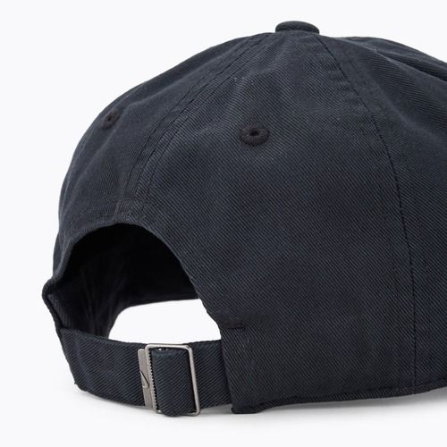 Nike Club Unstructured Futura Wash white/black children's baseball cap