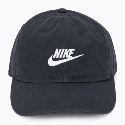 Nike Club Unstructured Futura Wash white/black children's baseball cap