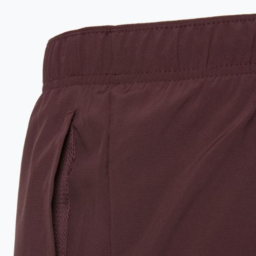 Men's Nike Dri-Fit Challenger 7" Brief-Lined shorts burgundy crush/reflective silver