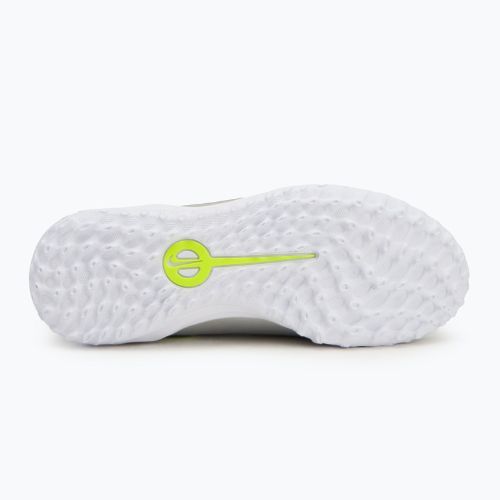 Nike Tiempo Legend 10 Academy TF children's football boots metallic silver/volt/black