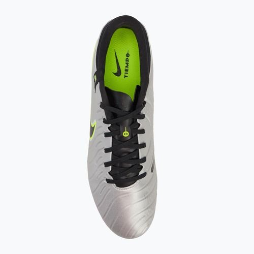 Men's football boots Nike Tiempo Legend 10 Academy SG-Pro silver/volt/black
