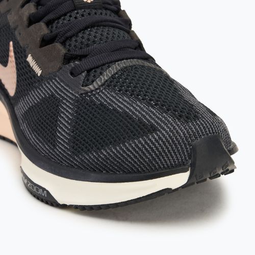 Nike Structure 25 women's running shoes black/crimson tint/ anthracite/metallic red bronze