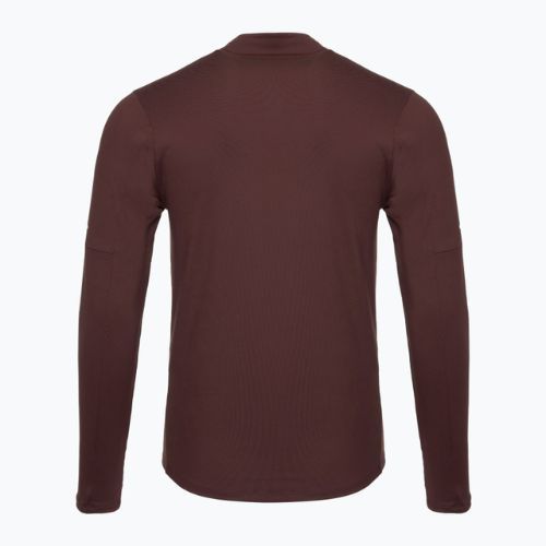 Men's Nike Dri-FIT Element 1/2-Zip running longsleeve burgundy crush