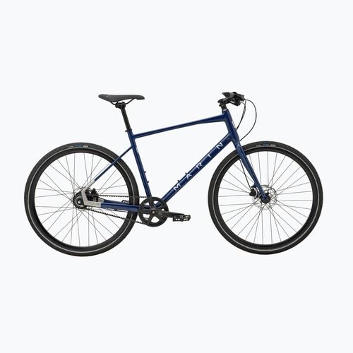 Marin Presidio 3 city bike 700C gloss navy/dark silver/silver cyan