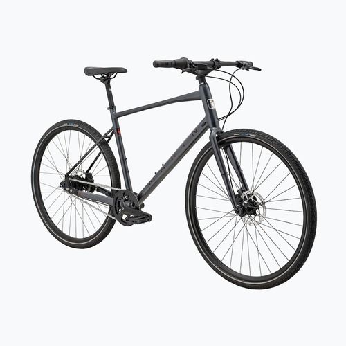 Marin Presidio 2 city bike 700C gloss charcoal/black/black red