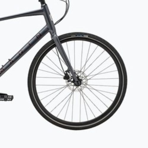 Marin Presidio 2 city bike 700C gloss charcoal/black/black red