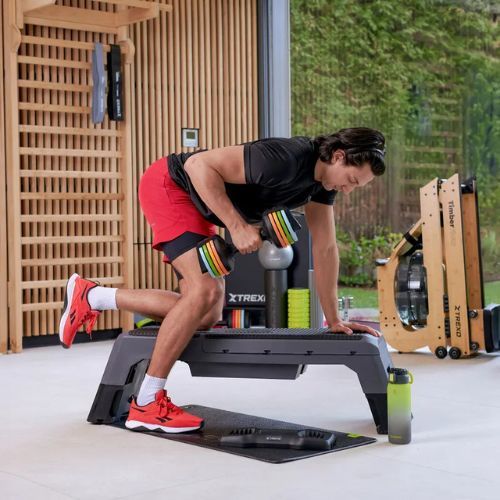 TREXO adjustable dumbbell 11.5 kg multicolour