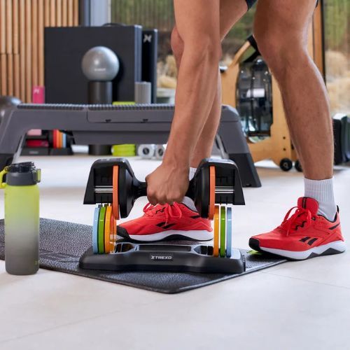 TREXO adjustable dumbbell 11.5 kg multicolour