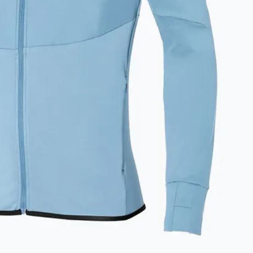 Men's running jacket Mizuno Warmalite Hybrid Full Zip glacier lake