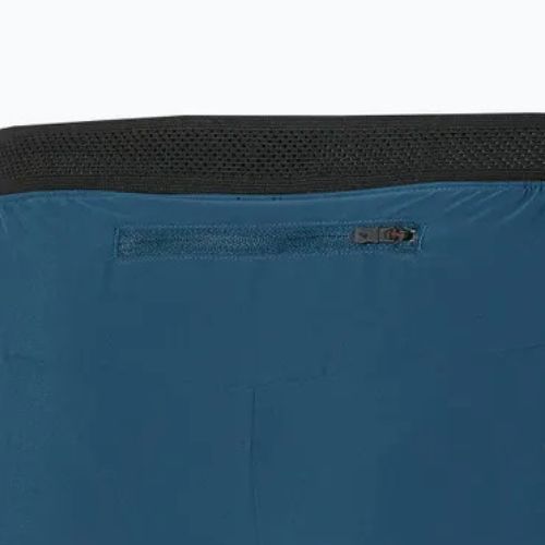 Men's running shorts Mizuno Aero 4.5 blue wing teal