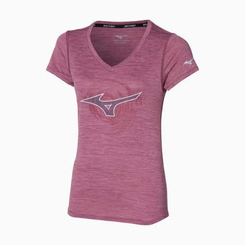 Women's running shirt Mizuno Impulse Core RB Tee violet quartz