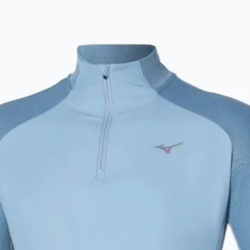 Men's running longsleeve Mizuno Hybrid parisian blue