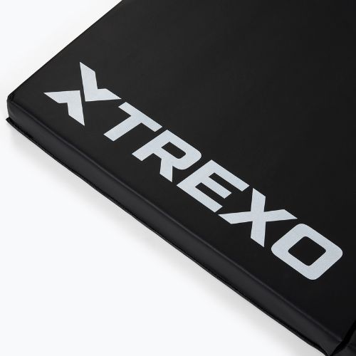 Folding crash mat TREXO large black