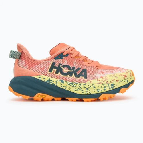 Women's running shoes HOKA Speedgoat 6 feldspar/blue twilight