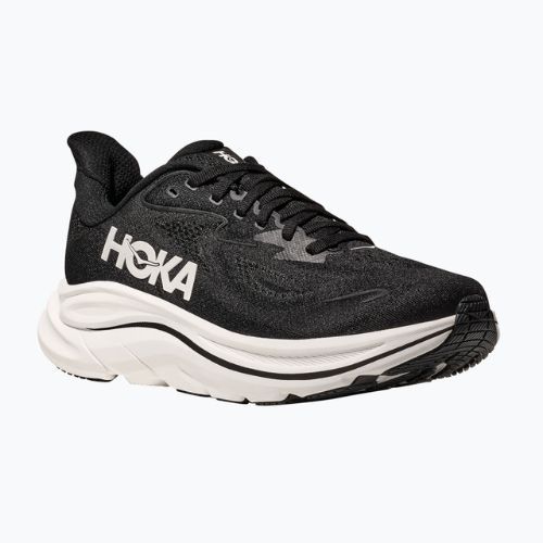 Women's running shoes HOKA Clifton 10 Wide black/white
