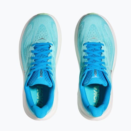 Women's running shoes HOKA Clifton 10 Wide skyward blue/cielo blue