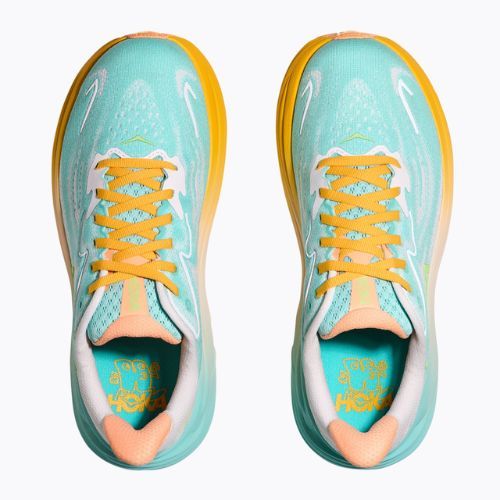 Women's running shoes HOKA Clifton 10 blue spark/white