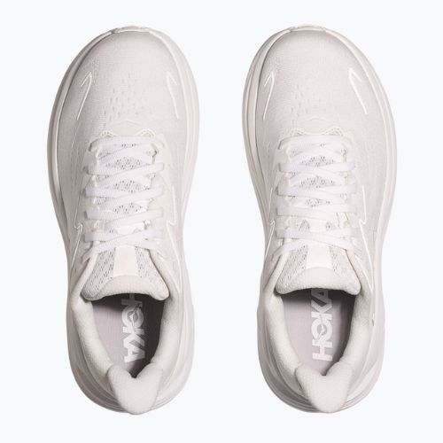 Women's running shoes HOKA Clifton 10 white/white