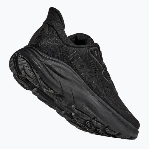Men's running shoes HOKA Clifton 10 Wide black/black