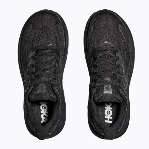 Men's running shoes HOKA Clifton 10 Wide black/black