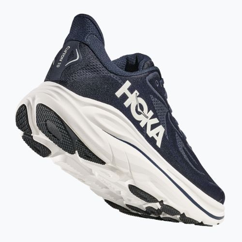 Men's running shoes HOKA Clifton 10 navy/white
