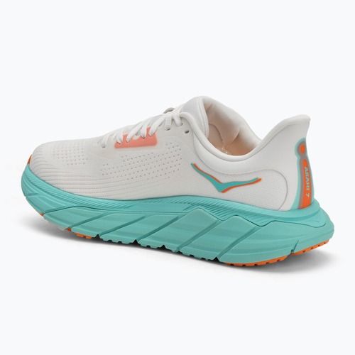 Women's running shoes HOKA Arahi 7 frost/aqua glow
